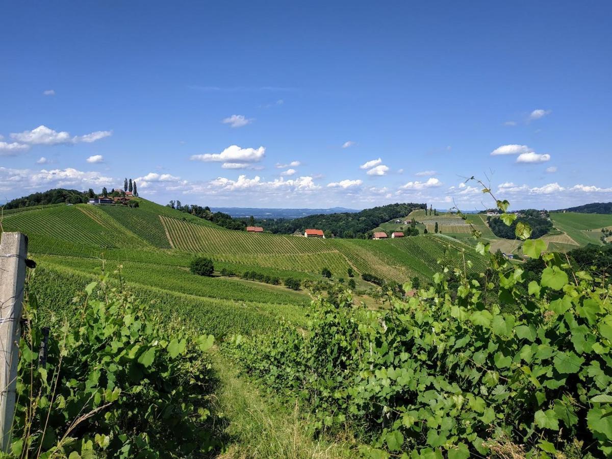Das Weinberghaus Ratsch an der Weinstraße Esterno foto