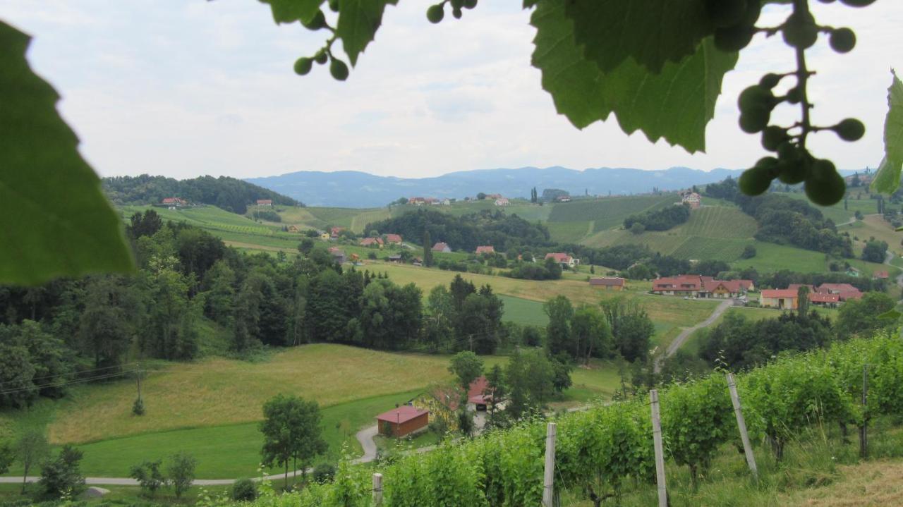 Das Weinberghaus Ratsch an der Weinstraße Esterno foto